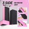 image:imageFANDAMEI Nail Care Kit Nail Buffers and Files Nail Cuticle Tools Kit Nail Manicure Tools Finger Nail File Set Nail Buffer Block Nail Cuticle Nippers Ingrown Toenail Tools Nail Care Tool KitPink