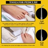 image:imageFANDAMEI Nail Care Kit Nail Files 100180 Nail Buffer Block Cuticle Nippers Cuticle Trimmer Cuticle Pusher Nail Tools Nail Kit Pedicure amp Manicure Tools Nail Prep Kit Manicure Kit for WomenLyellow
