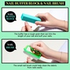 image:imageFANDAMEI Nail Care Kit Nail Files 100180 Nail Buffer Block Cuticle Nippers Cuticle Trimmer Cuticle Pusher Nail Tools Nail Kit Pedicure amp Manicure Tools Nail Prep Kit Manicure Kit for WomenXgreen