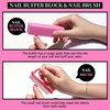 image:imageFANDAMEI Nail Care Kit Nail Files 100180 Nail Buffer Block Cuticle Nippers Cuticle Trimmer Cuticle Pusher Nail Tools Nail Kit Pedicure amp Manicure Tools Nail Prep Kit Manicure Kit for WomenCpink