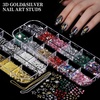 image:imageFANDAMEI Nail Charms Nail Rhinestones Kit with 8 Boxes of Nail Gems Bedazzling Kit for Nails Colorful Clear Flatback Rhinestones Charms Y2K for Nails Multi Shape Nail Art Accessories for Crafts