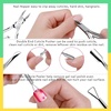 image:imageFANDAMEI Nail Files and Buffers Manicure Tools Nail Care Kit with Nail File Nail Buffer Block Cuticle Care for Women with Nippers Pusher Peeler Cuticle Oil and Nail Prep KitBMilkHoney