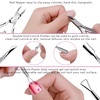 image:imageFANDAMEI Nail Files and Buffers Manicure Tools Nail Care Kit with Nail File Nail Buffer Block Cuticle Care for Women with Nippers Pusher Peeler Cuticle Oil and Nail Prep KitARose
