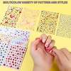 image:imageFANDAMEI Nail Kit for Girls Press on Nails for Teens Nail Polish Set for Girls False Nail Tips for Teens Nail Stickers 3D Rhinestone Stickers Face Gems Nail Glitter Nail Art Tool Kit