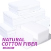 image:imageFANDAMEI Nail Polish Gel Remover Tools Kit with Nail Clips 100ml Nail Polish Remover Bottle 500 Nail Remover Cotton Pad Nail Brush Cuticle PusherPeeler 100180 Nail FileBuffer BlockCPurple