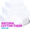 image:imageFANDAMEI Nail Polish Gel Remover Tools Kit with Nail Clips 100ml Nail Polish Remover Bottle 500 Nail Remover Cotton Pad Nail Brush Cuticle PusherPeeler 100180 Nail FileBuffer BlockDRose