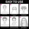 image:imageFANDAMEI Wig Cap 4 pieces Light Brown Stocking Wig Caps Stretchy Nylon Wig Caps for Women men kidsHD Ultra Thin Wig Cap