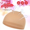 image:imageFandamei 6 Pcs Stocking Wig Caps Light Brown Stocking Caps For Wigs Stretchy Nylon Wig Caps for Women Girls Kids