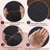 image:imageFandamei Hair Accessories Set 20PCS Mesh Hair Nets Invisible and 40PCS U Shaped Hair Pins for Women Girls Ballet Bun Maker amp Dance Hair Nets 20 inch50cm Hair Pins 24 inch6cm BrownTan Brown