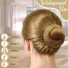 image:imageFandamei Hair Accessories Set 20PCS Mesh Hair Nets Invisible and 40PCS U Shaped Hair Pins for Women Girls Ballet Bun Maker amp Dance Hair Nets 20 inch50cm Hair Pins 24 inch6cm BrownLight Brown