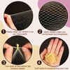 image:imageFandamei Hair Accessories Set 20PCS Mesh Hair Nets Invisible and 40PCS U Shaped Hair Pins for Women Girls Ballet Bun Maker amp Dance Hair Nets 20 inch50cm Hair Pins 24 inch6cm BrownGold