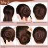 image:imageFandamei Hair Accessories Set 20PCS Mesh Hair Nets Invisible and 40PCS U Shaped Hair Pins for Women Girls Ballet Bun Maker amp Dance Hair Nets 20 inch50cm Hair Pins 24 inch6cm BrownBrown