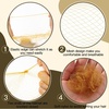 image:imageFandamei Hair Accessories Set 20PCS Mesh Hair Nets Invisible and 40PCS U Shaped Hair Pins for Women Girls Ballet Bun Maker amp Dance Hair Nets 20 inch50cm Hair Pins 24 inch6cm BrownLight Brown
