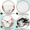 image:imageFandamei Hair Accessories Set 20PCS Mesh Hair Nets Invisible and 40PCS U Shaped Hair Pins for Women Girls Ballet Bun Maker amp Dance Hair Nets 20 inch50cm Hair Pins 24 inch6cm BrownBlack