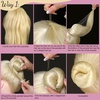 image:imageFandamei Hair Accessories Set 20PCS Mesh Hair Nets Invisible and 40PCS U Shaped Hair Pins for Women Girls Ballet Bun Maker amp Dance Hair Nets 20 inch50cm Hair Pins 24 inch6cm BrownGold