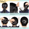 image:imageFandamei Hair Accessories Set 20PCS Mesh Hair Nets Invisible and 40PCS U Shaped Hair Pins for Women Girls Ballet Bun Maker amp Dance Hair Nets 20 inch50cm Hair Pins 24 inch6cm BrownBlack