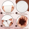 image:imageFandamei Hair Accessories Set 20PCS Mesh Hair Nets Invisible and 40PCS U Shaped Hair Pins for Women Girls Ballet Bun Maker amp Dance Hair Nets 20 inch50cm Hair Pins 24 inch6cm BrownBrown