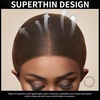 image:imageFandamei Mesh Wig Caps Net 4PCS Wig Caps Net Open End Dark Brown Wig Cap for women Strength Wig Cap Dark BrownHD Wig Cap