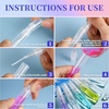 image:imageFandamei Mini Spray Bottle 10 Pack 5ml Mini Plastic Spray Bottle Empty Fine Mist Refillable Mini Perfume Bottle Perfume Atomizer Small Sample Containers Plastic Portable Travel Bottle Clear3ml