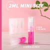 image:imageFandamei Mini Spray Bottle 10 Pack 5ml Mini Plastic Spray Bottle Empty Fine Mist Refillable Mini Perfume Bottle Perfume Atomizer Small Sample Containers Plastic Portable Travel Bottle Clear2ml
