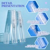 image:imageFandamei Mini Spray Bottle 10 Pack 5ml Mini Plastic Spray Bottle Empty Fine Mist Refillable Mini Perfume Bottle Perfume Atomizer Small Sample Containers Plastic Portable Travel Bottle Clear3ml