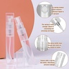 image:imageFandamei Mini Spray Bottle 60PCS 2ml Mini Clear Plastic Spray Bottle Empty Fine Mist Refillable Mini Perfume Bottle Small Empty Sample Containers Bottle 2ml 60 Pack Clear FANL0935ml