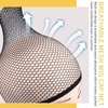 image:imageFandamei Wig Cap 4PCS Black Mesh Wig Cap Net Closed End Hair Mesh Net Wig Caps Liner Weaving Caps for Women Men KidsMesh Wig Cap Open End