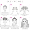 image:imageFandamei Wig Cap 4PCS Black Mesh Wig Cap Net Closed End Hair Mesh Net Wig Caps Liner Weaving Caps for Women Men KidsNylon Wig Cap