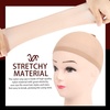 image:imageFandamei Wig Cap 4PCS Nylon Wig Caps Nude for Women Stocking Wig Caps for Halloween Cosplay Wig Cap for Women Men Kids Stocking Caps for Wigs