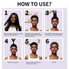image:imageFandamei Wig Cap Hair Net for Wigs 30 CM Large Mesh Wig Cap for Long Hair for Women Nylon Hair Net Non Slip for Halloween Rave Party CosplayBrown 2 PCSBlack