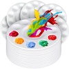 image:imageFANDAMEI 20PCS Paint Palette Paint Tray Palette Round Paint Trays20