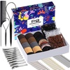 image:imageFANDAMEI Hair Accessories Kit  Elastic Hair Ties Cotton Bands Rubber Bands Hair Pins Rat Tail Comb for Women