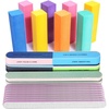 image:imageFANDAMEI Nail Buffers and Files 8PCS Colorful Nail Buffer Block 8PCS Blue Nail File 2PCS 7 Way Nail File amp 2PCS Nail Polishing Buffer Professional Nail Care Tools KitPurple