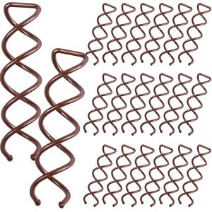 image:image20PCS Spiral Hair Pins Spin Pins Spiral Bobby Pins for Girls Women and Kids NonScratch Round Clip amp Bun Twist Stylish Bun Bobby Pins Premium Spin Pins for Hair BlackBrown