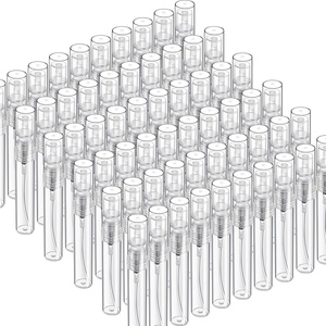 image:imageFandamei Mini Spray Bottle 60PCS 2ml Mini Clear Plastic Spray Bottle Empty Fine Mist Refillable Mini Perfume Bottle Small Empty Sample Containers Bottle 2ml 60 Pack Clear FANL0935ml