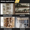 image:imageFANDAMEI 100 PCS Shelf Pins Metal Nickel Support Pegs Shelf Support Pegs 5mm Shelf Pins Spoon Shaped Cabinet Support Pins Holder 5mm