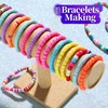 image:imageFANDAMEI 1mm Elastic String for Beading Elastic Cord Stretchy for Bracelets Making Stretch Bead Cord for Jewelry Making Sturdy Thread for Bracelet Necklace Crafts Christmas DIY Elastic String CordCRainbow