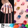 image:imageFANDAMEI 24 Colors Glitter Set 24 Boxes 5g Fine Glitter for Nail Art Makeup and Craft