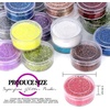image:imageFANDAMEI 48 Colors Fine Glitter for Crafts Arts Decoration Resin Nail Glitter Body Hair Face Holographic Glitter Powder for Festival Halloween ChirstmasFine