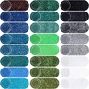 image:imageFANDAMEI 48 Colors Fine Glitter for Crafts Arts Decoration Resin Nail Glitter Body Hair Face Holographic Glitter Powder for Festival Halloween ChirstmasFine
