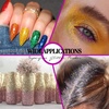 image:imageFANDAMEI 48 Colors Fine Glitter for Crafts Arts Decoration Resin Nail Glitter Body Hair Face Holographic Glitter Powder for Festival Halloween ChirstmasFine