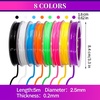 image:imageFANDAMEI 8 Color Lanyard Kit Bright Color Lacing Cord Lanyard String for Crafts Bracelets and Jewelry Making