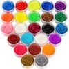 image:imageFANDAMEI 24 Colors Glitter Set 24 Boxes 5g Fine Glitter for Nail Art Makeup and Craft