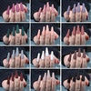 image:imageFANDAMEI Matte Press On Nails Long Coffin 12 Color 240PCS Full Cover Long Ballerina Fake Nails Acrylic False Nail Tips with 10g Nail Glue 12 Solid Color False Nail for Women Girls Nail Art DIYMatte Long Ballet