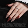 image:imageFANDAMEI Matte Press On Nails Long Coffin 12 Color 240PCS Full Cover Long Ballerina Fake Nails Acrylic False Nail Tips with 10g Nail Glue 12 Solid Color False Nail for Women Girls Nail Art DIYMatte Medium Almond