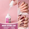 image:imageFANDAMEI Press On Nails Long Coffin 12 Color 240PCS Full Cover Long Ballerina Fake Nails Acrylic False Nail Tips with 10g Nail Glue 12 Solid Color Glossy False Nail for Women Girls Nail Art DIY