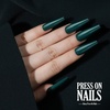 image:imageFANDAMEI Press on Nails Long 13 Packs 312 PCS Glossy Press on Nails Long Coffin Full Cover Long Ballerina Fake Nails Acrylic False Nail Tips with Nail Glue Nail Rhinestones Nail Art Stickers