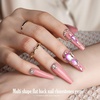 image:imageFANDAMEI Press on Nails Long 13 Packs 312 PCS Glossy Press on Nails Long Coffin Full Cover Long Ballerina Fake Nails Acrylic False Nail Tips with Nail Glue Nail Rhinestones Nail Art Stickers