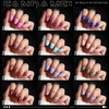 image:imageFANDAMEI Press on Nails Short 24 Packs 576PCS Short Round Press on Nails 24 Glossy Color Small Fake Glue on Nails with 7g Nail Glue 24 Color False Nail for Small Nails and handsShort Round Glossy