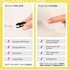 image:imageFANDAMEI Press on Nails Short 24 Packs 576PCS Short Round Press on Nails 24 Glossy Color Small Fake Glue on Nails with 7g Nail Glue 24 Color False Nail for Small Nails and handsMedium Almond Matte